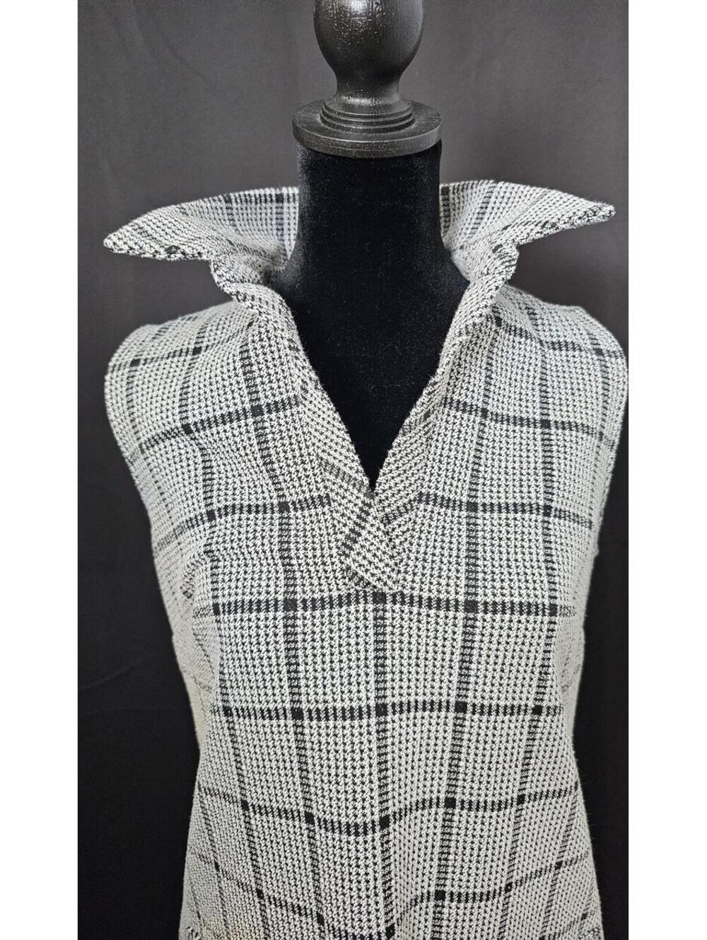 Joseph Ribkoff Dress Black & Gray Womens Size 6